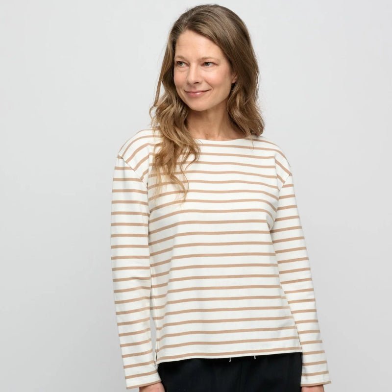 Sweat - Blessed - Dark warm Sand/Ecru - Nordic Home Living