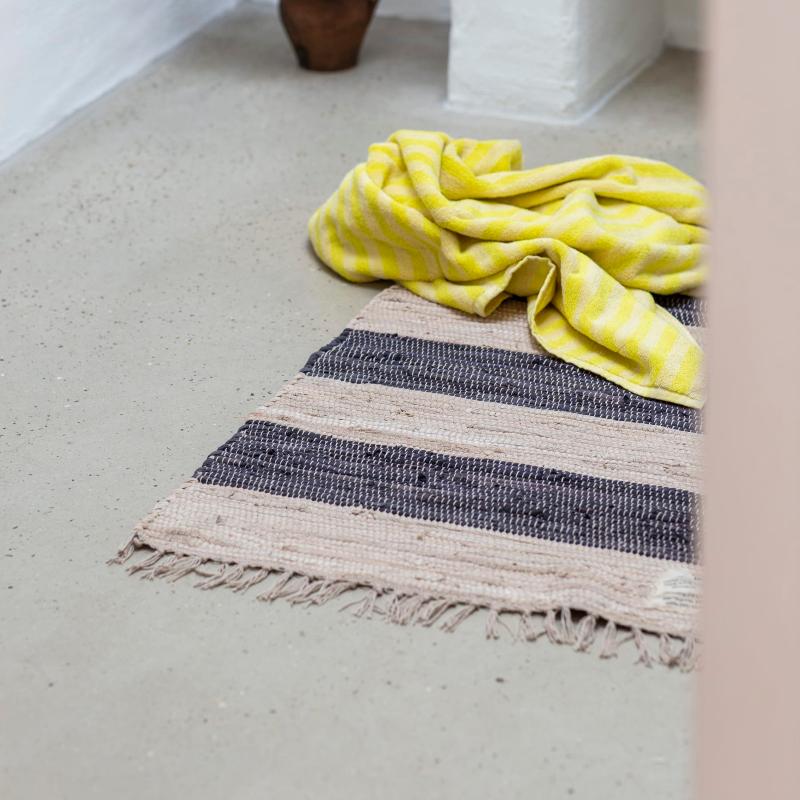 Tæppe - Grey/ Beige - Nordic Home Living