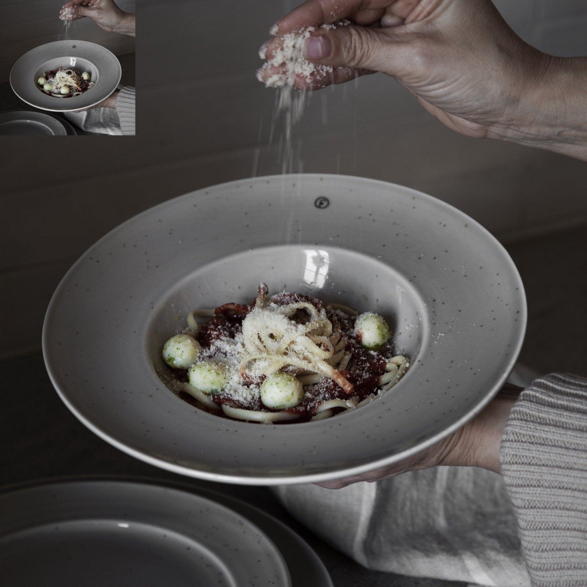 Tallerken - Dyb - Sand - Ø 25cm | ERNST - Nordic Home Living