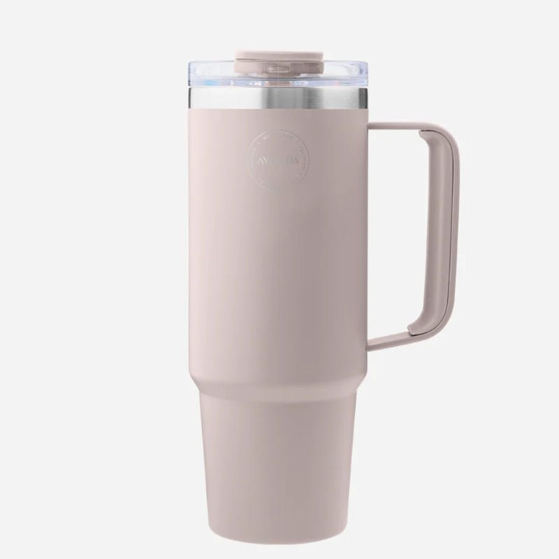 Thermo Cup with Straw - Soft rose - Nordic Home Living