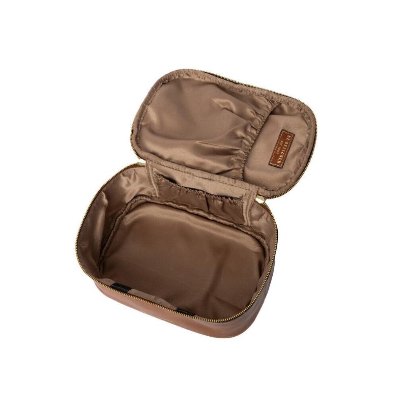 Toilettaske - Helga Big - Walnut | RE:DESIGNED - Nordic Home Living