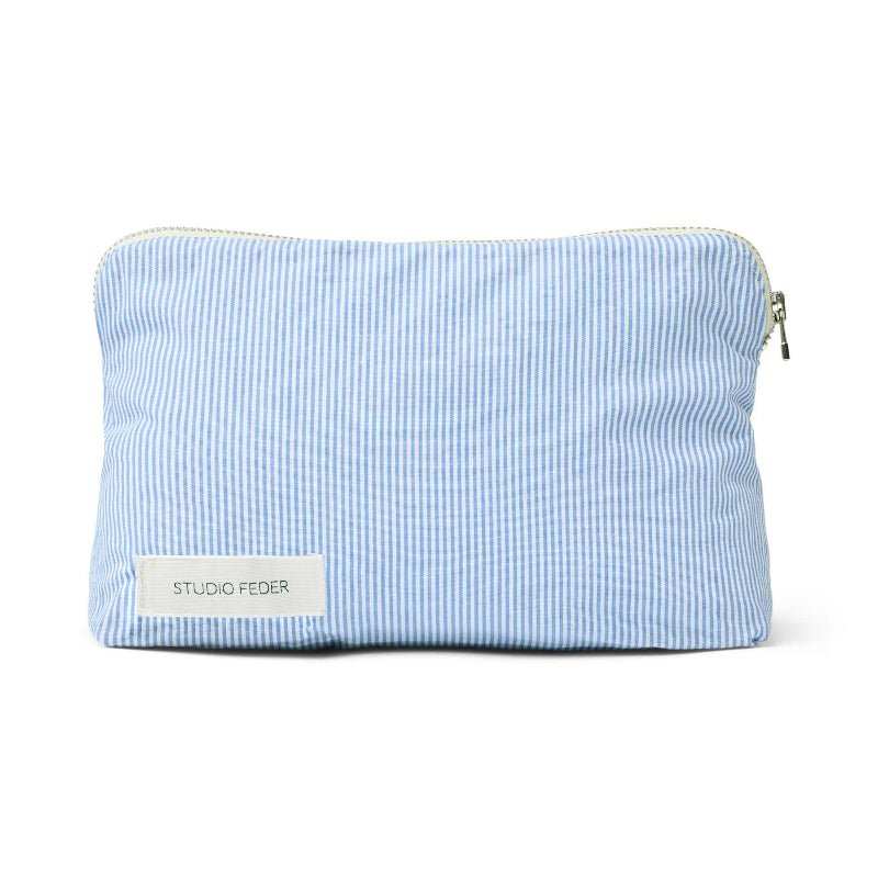 Toilettaske mini - Milk stripe - Nordic Home Living