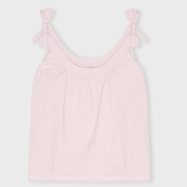Top - Laura - Tie - Pale rose | Care By Me - Nordic Home Living