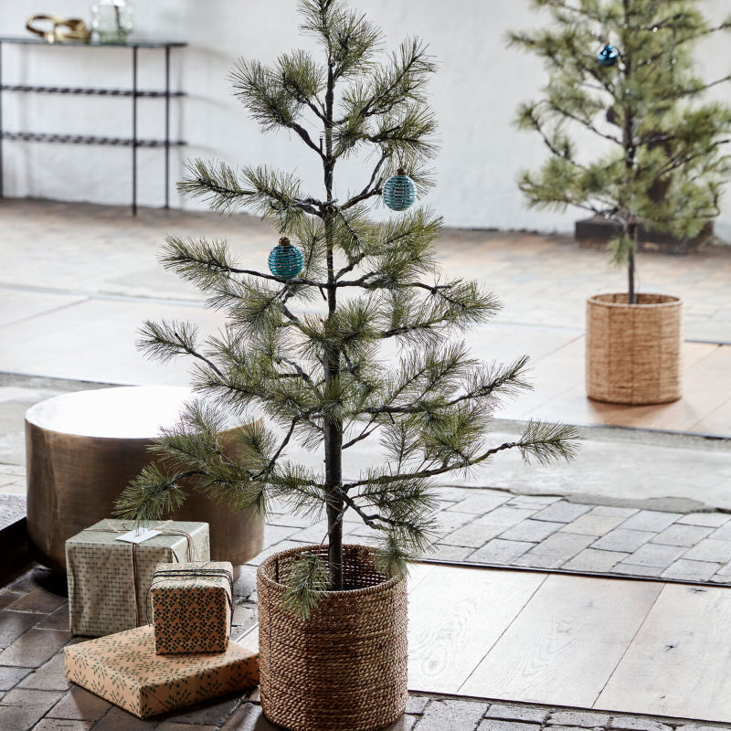 Juletræ - m/ 80 LED-lys - 125 cm