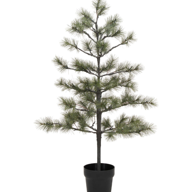 Juletræ - m/ 80 LED-lys - 125 cm