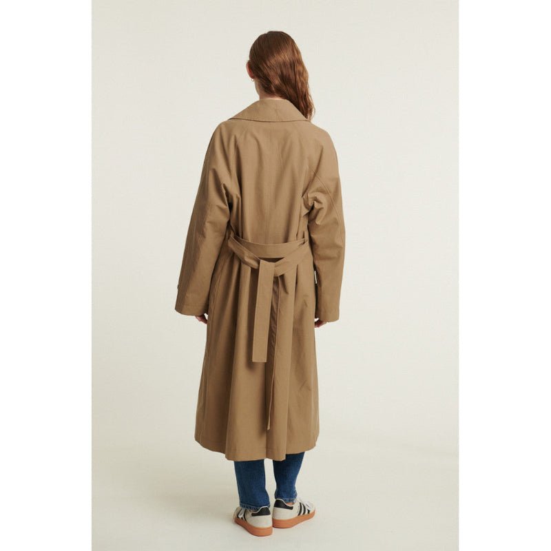 Trenchcoat - Gise Raglan - Sepia Tint - Nordic Home Living