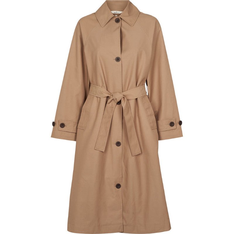 Trenchcoat - Gise Raglan - Sepia Tint - Nordic Home Living