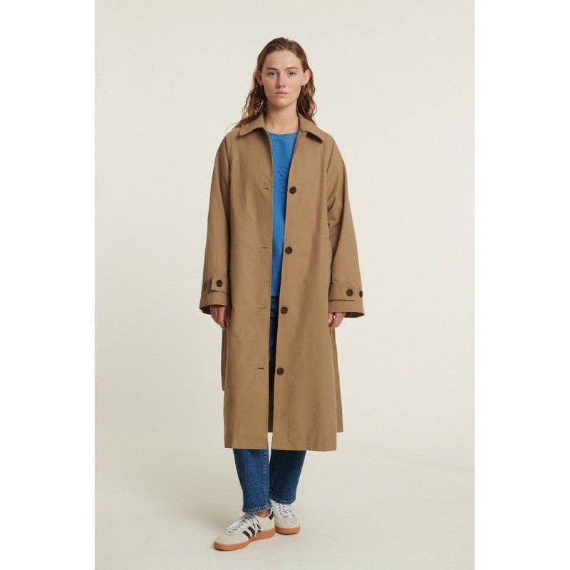 Trenchcoat - Gise Raglan - Sepia Tint - Nordic Home Living