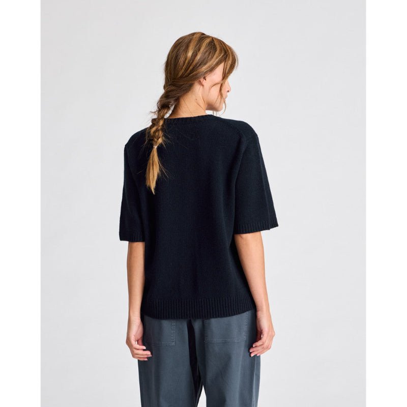 Tulle Strik - O - Neck - Midnight blue - Nordic Home Living