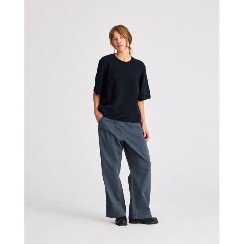 Tulle Strik - O - Neck - Midnight blue - Nordic Home Living