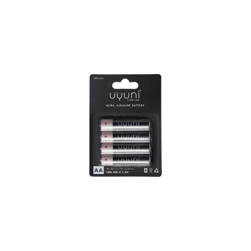 AA-batteri - 1,5V, 2300mAh - 4-pak