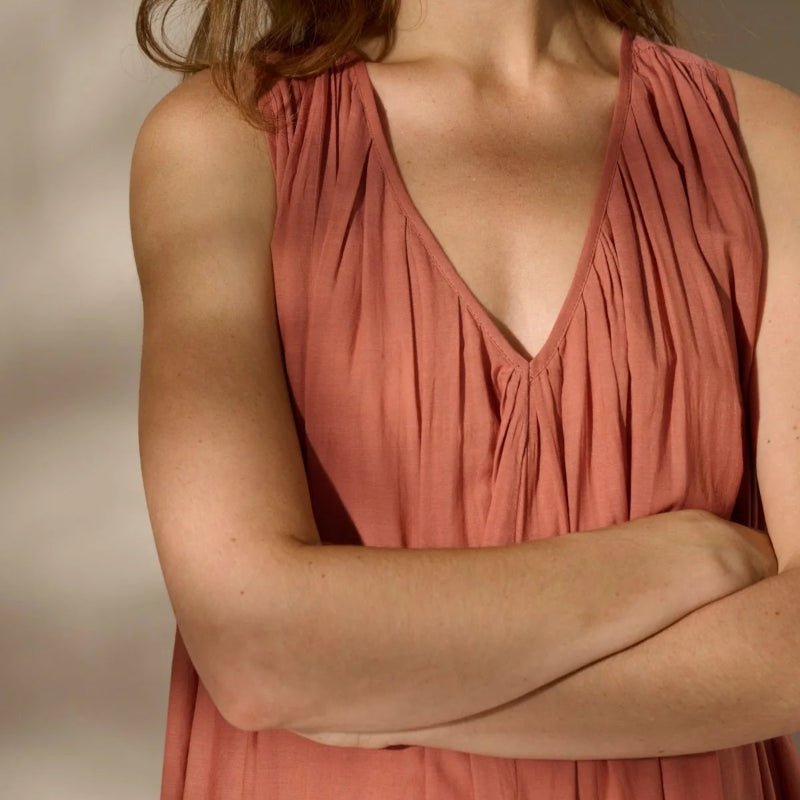 Velina dress - dusty coral - Nordic Home Living