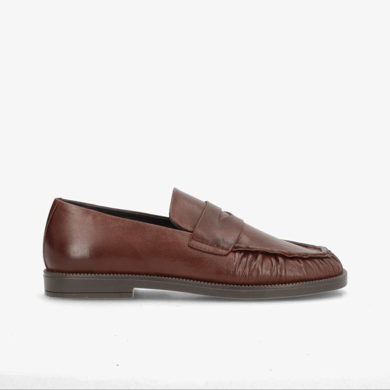 WHISPER WIDE - Ebony Leather - dark brown