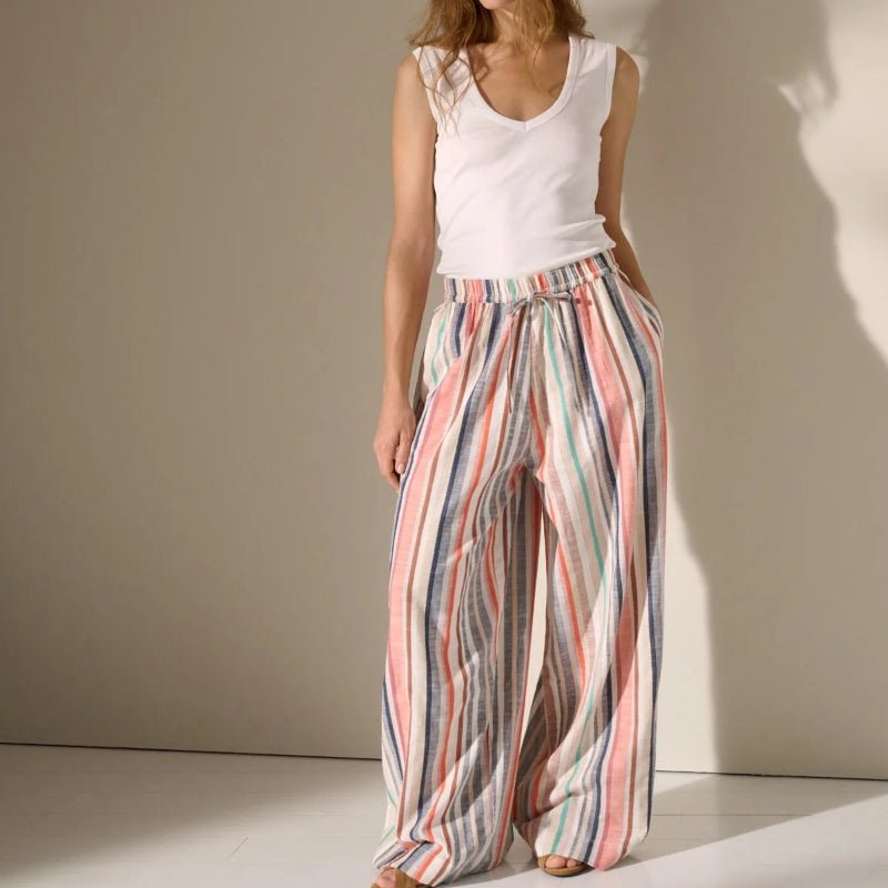 Zenya Pants - multi stripe - Nordic Home Living