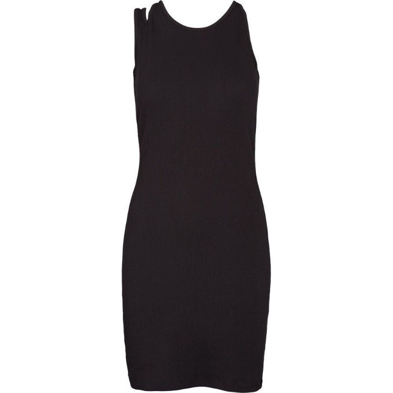 Asymetrisk Kjole - Ludmilla - Sort | Basic Apparel - Nordic Home Living