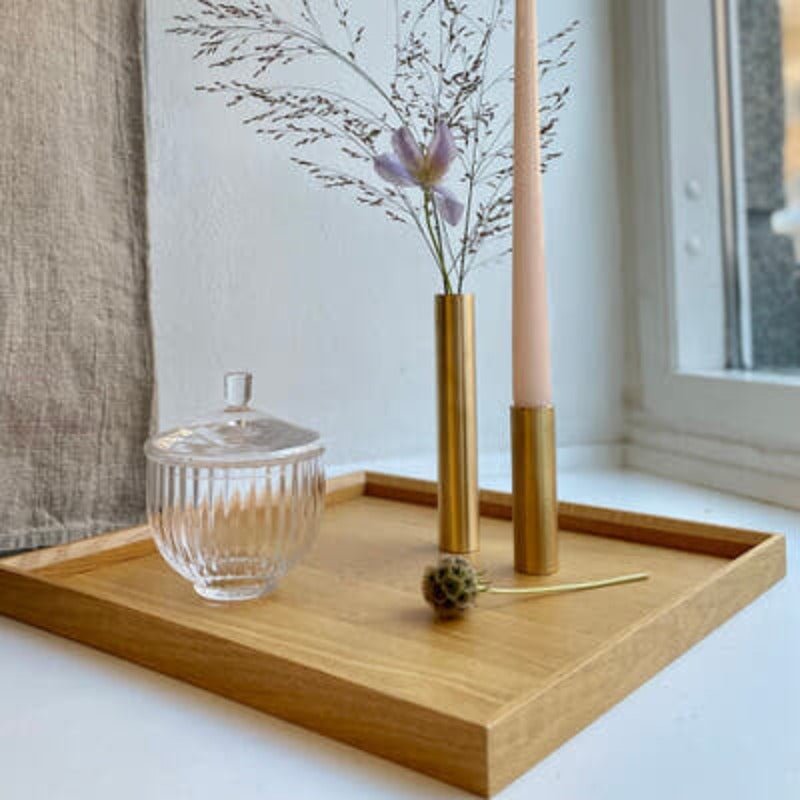 Bakke - Eg - 35x35x2,5 | 55 North - Nordic Home Living
