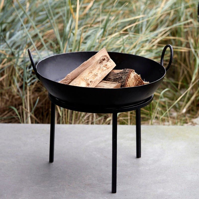 Bålfad - Sort | House Doctor - Nordic Home Living