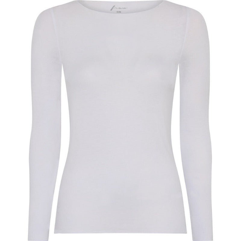 Bluse - Lima - Cashmere - White | FRAU - Nordic Home Living