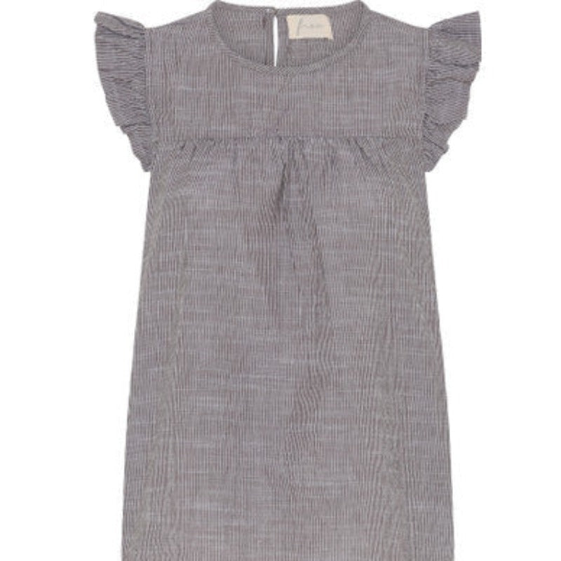 Bluse - Stockholm - Coffee/hvid strib | FRAU - Nordic Home Living