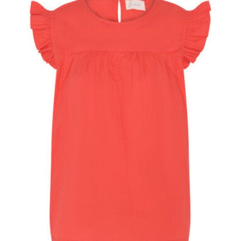 Bluse - Stockholm - Hot Koral | FRAU - Nordic Home Living