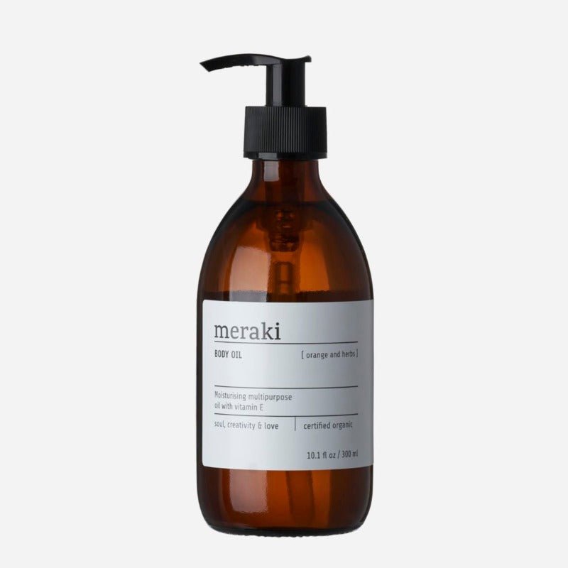 Body Oil - Orange & Herbs - Meraki - Nordic Home Living