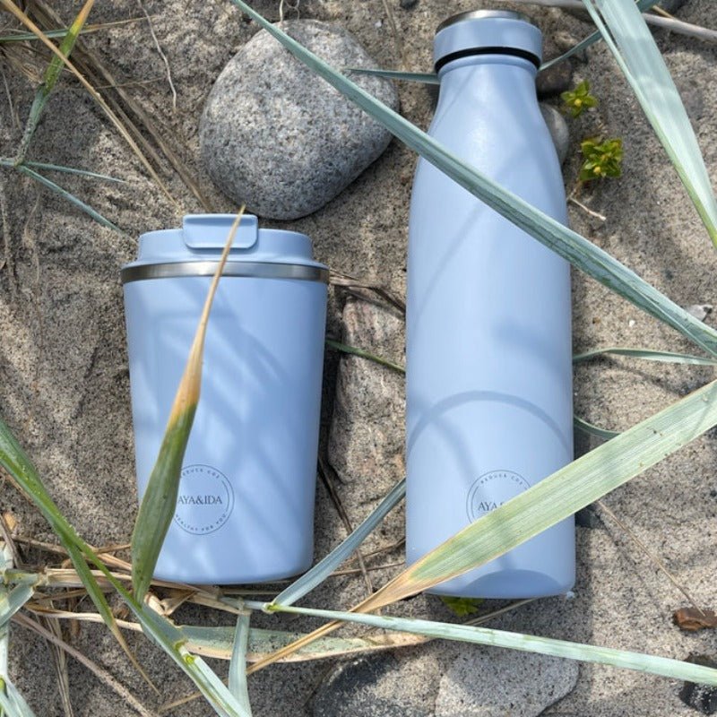 CUP2GO 380ml - Powder blue | AYA&IDA - Nordic Home Living