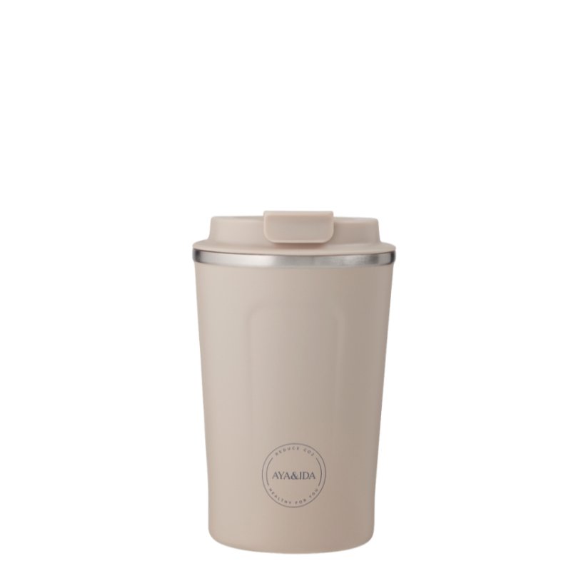 CUP2GO 500 ml - Cream Beige | AYA&IDA - Nordic Home Living
