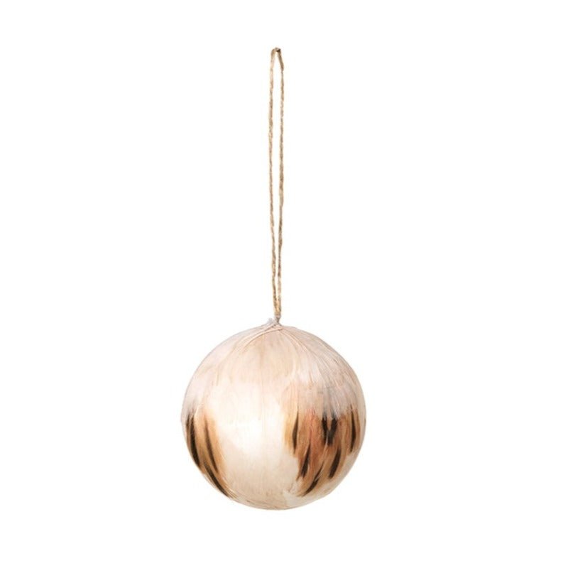 Deko - Kugle - Tori - Rose - Fjer/Jute | Broste Copenhagen - Nordic Home Living