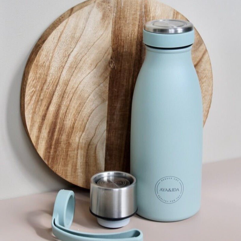 Drikkeflaske 350ml - Mint | AYA&IDA - Nordic Home Living