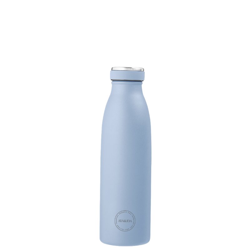 Drikkeflaske 500ml - Pudderblå | AYA&IDA - Nordic Home Living