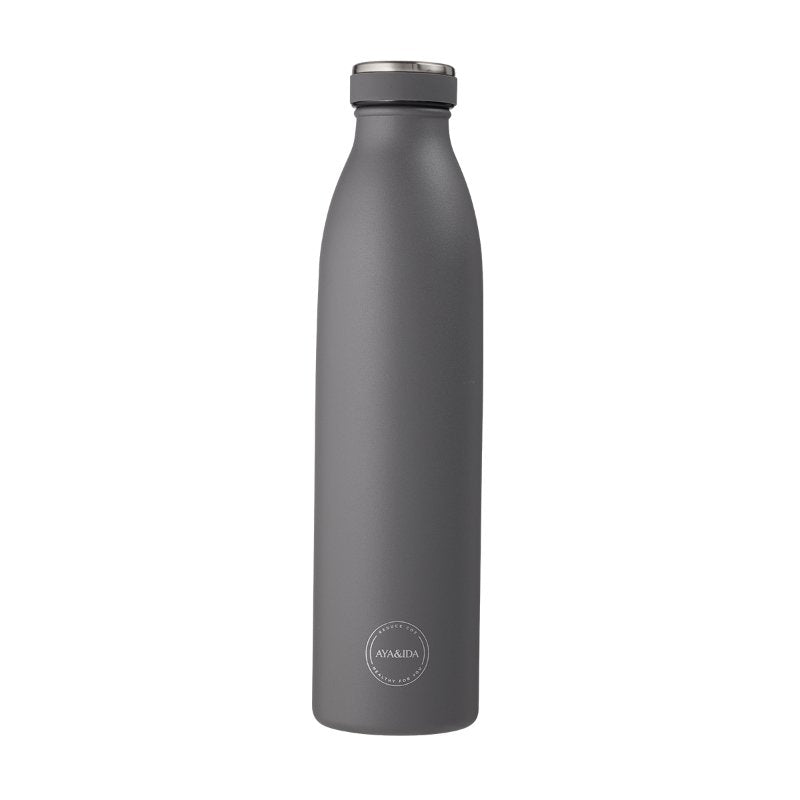 Drikkeflaske 750ml -Dark Grey | AYA&IDA - Nordic Home Living
