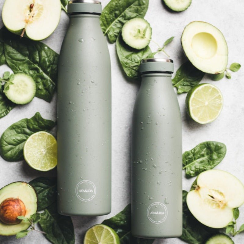 Drikkeflaske 750ml -Tropical Green | AYA&IDA - Nordic Home Living