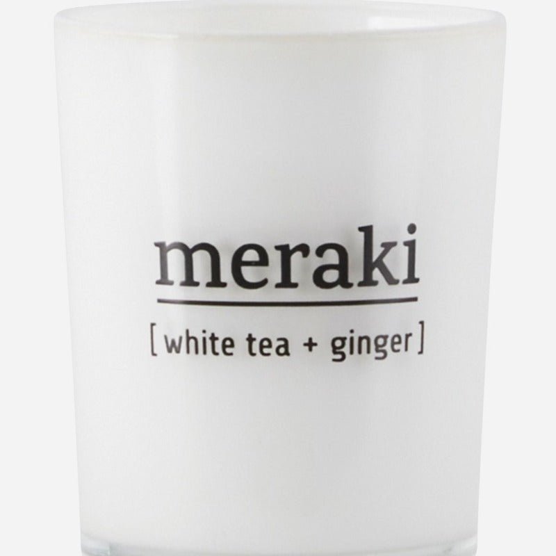 Duftlys - White Tea & Ginger - Meraki - Nordic Home Living