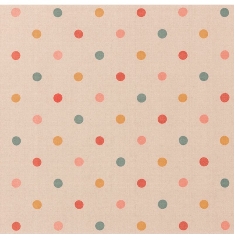 Gavepapir - Multi Prikker - 10 m | Maileg - Nordic Home Living