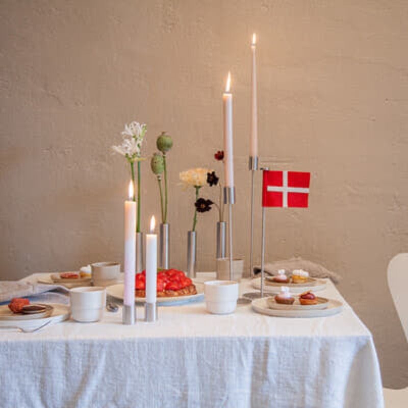 High Light 28 cm. - Børstet stål | 55 North - Nordic Home Living