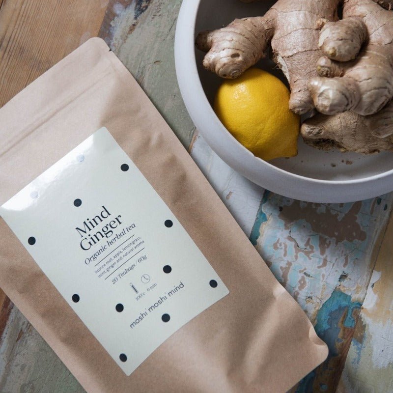 Ingefær Te - Urtete | moshi moshi mind - Nordic Home Living