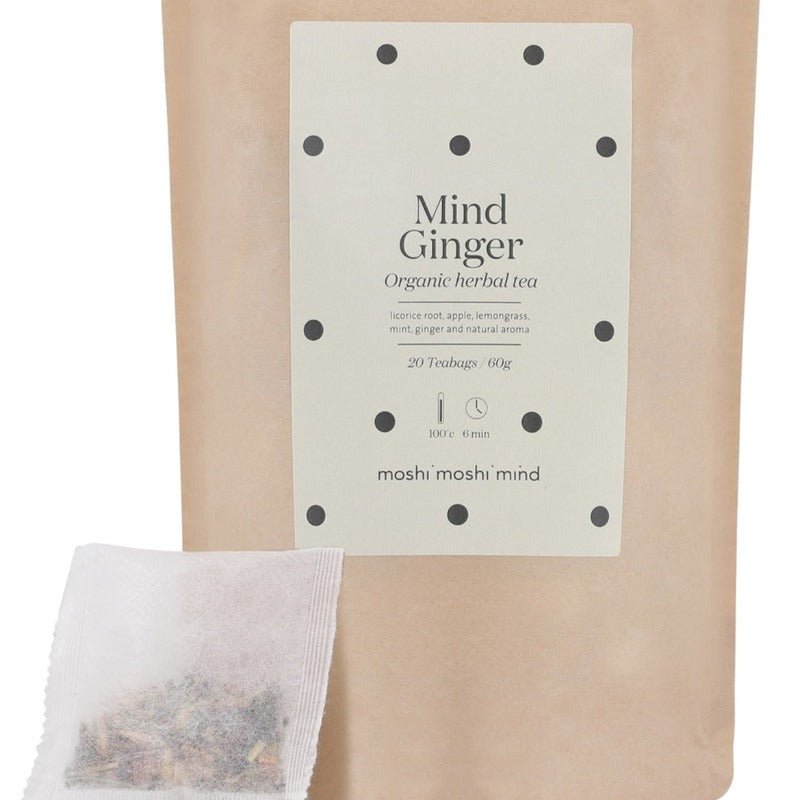 Ingefær Te - Urtete | moshi moshi mind - Nordic Home Living