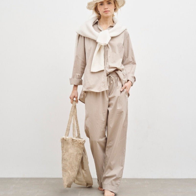 Laura - Pants - Soybean | Care By Me - Nordic Home Living