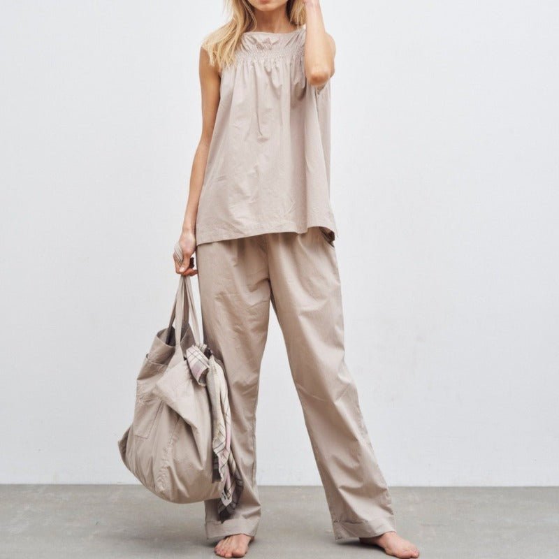 Laura - Pants - Soybean | Care By Me - Nordic Home Living