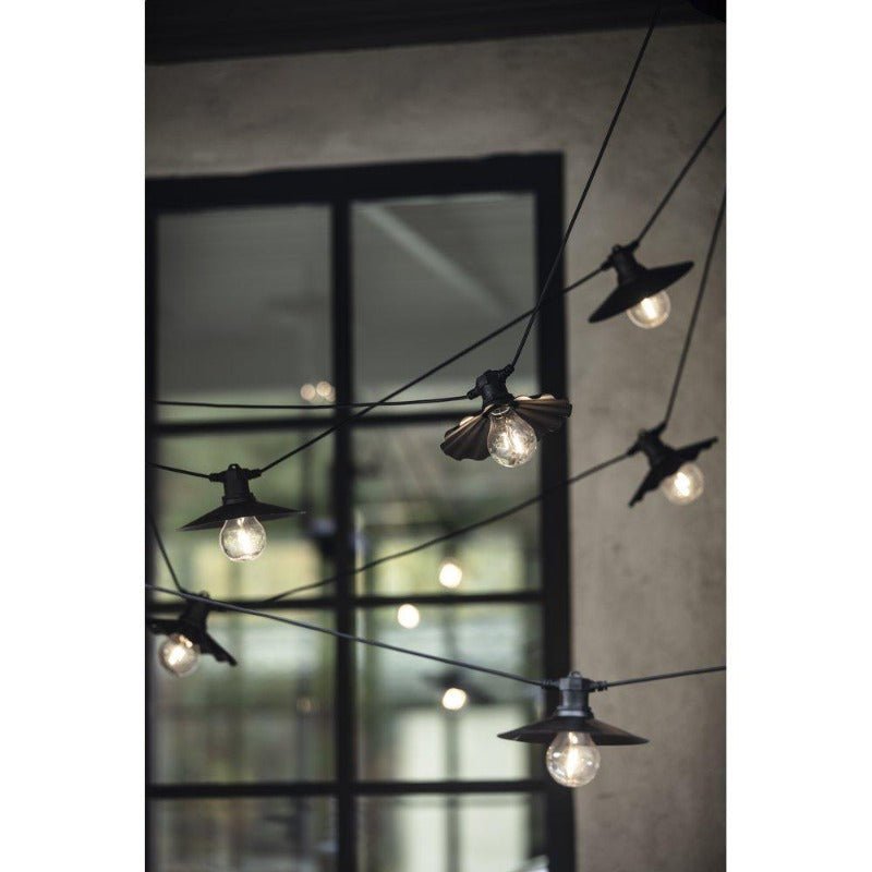 Lyskæde - Donna - sort | PR Home - Nordic Home Living
