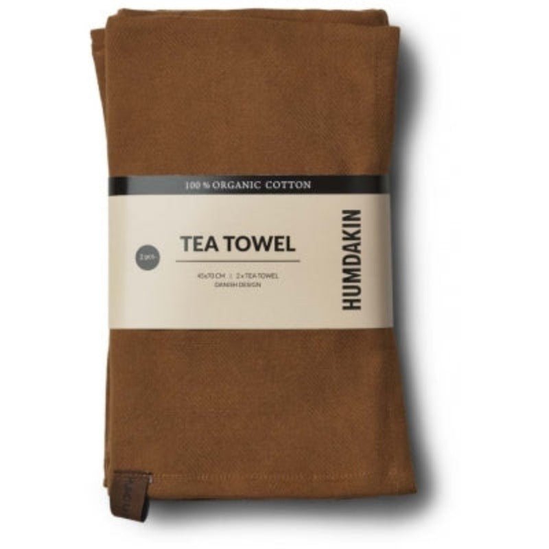 Økologiske viskestykker - Sunset - 2-pak | Humdakin - Nordic Home Living