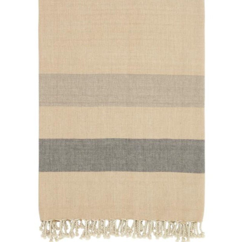 Plaid - Kjell - Iskaffe - 125x150 cm | Svanefors of Sweden - Nordic Home Living