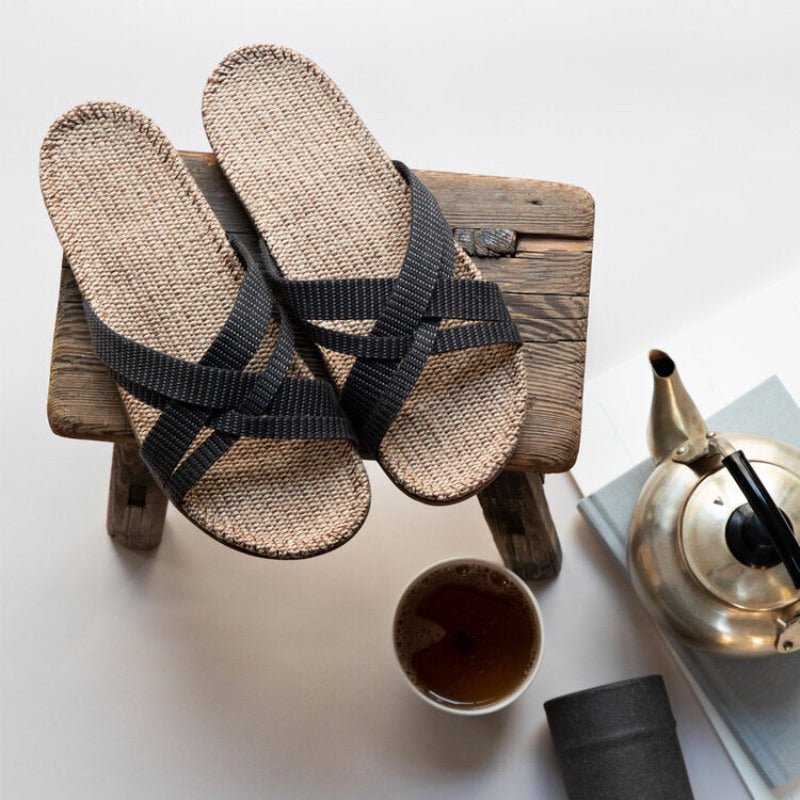 Sandal - Women#1 - Charcoal | Shangies - Nordic Home Living