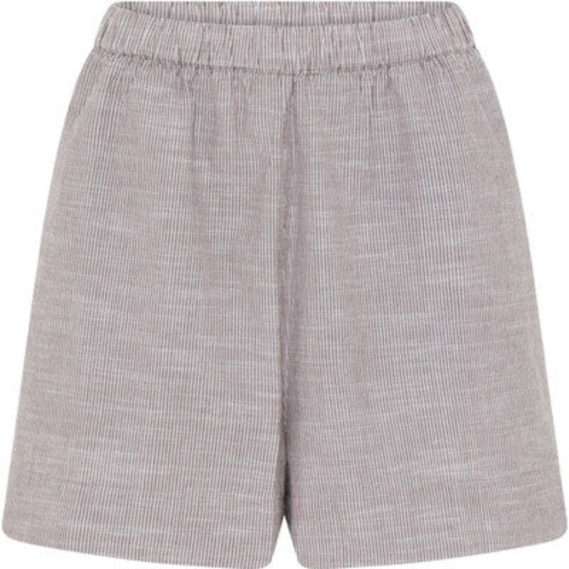 Shorts - Melbourne - Coffee Quarts Stripe | FRAU - Nordic Home Living