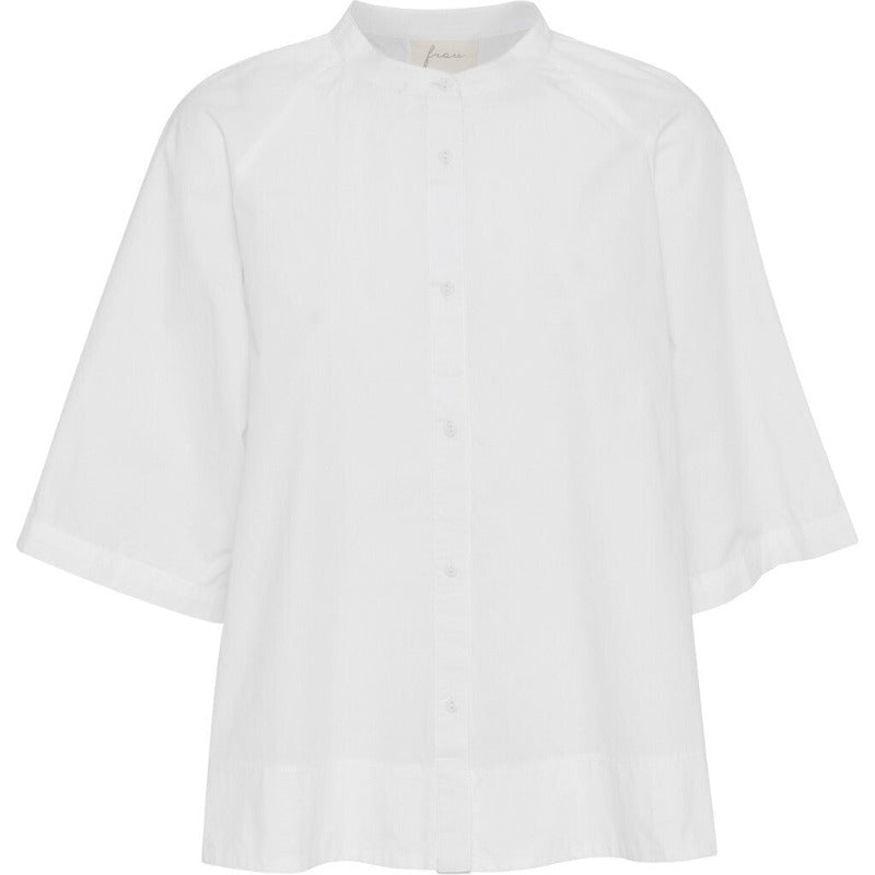 Skjorte - Abu Dahbi 3/4 - White | FRAU - Nordic Home Living