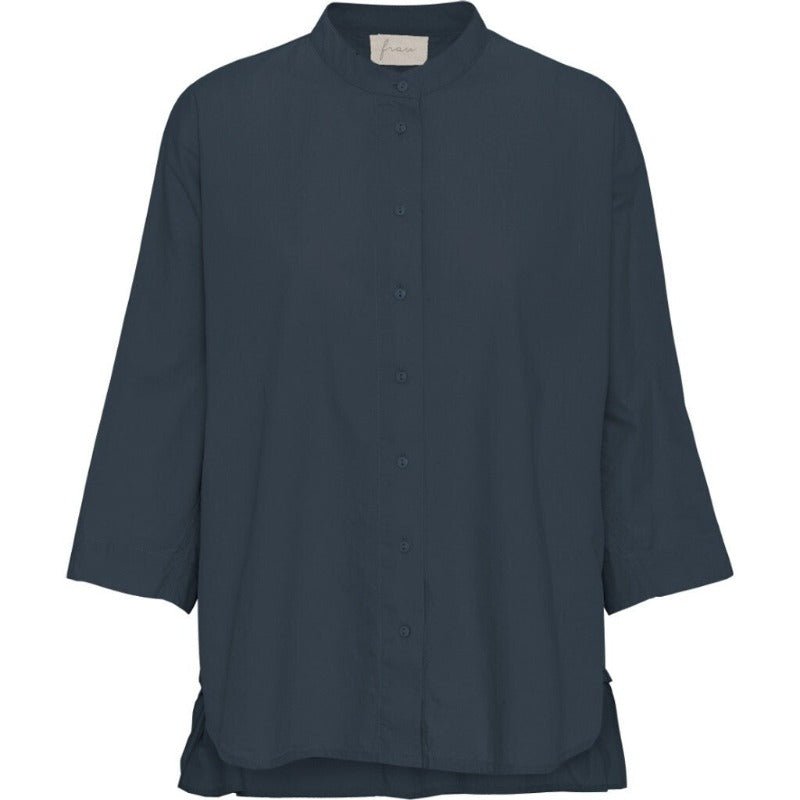 Skjorte - Seoul Short - Navy | FRAU - Nordic Home Living