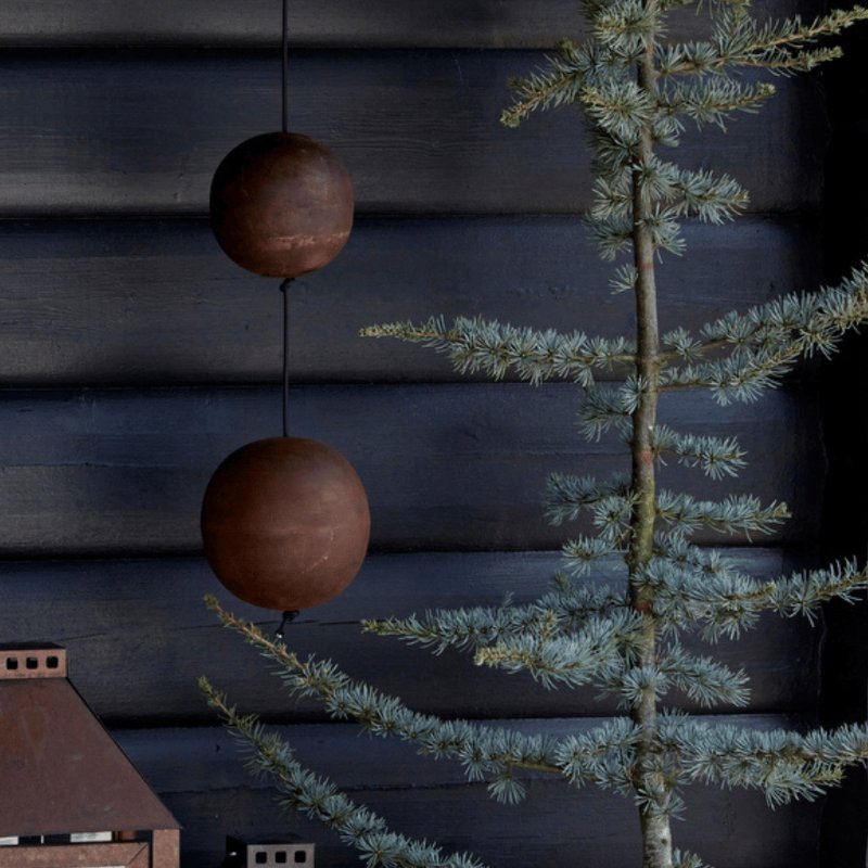 Snoren - Kugle - Jern - Small - 10 cm | Nordic by Hand - Nordic Home Living