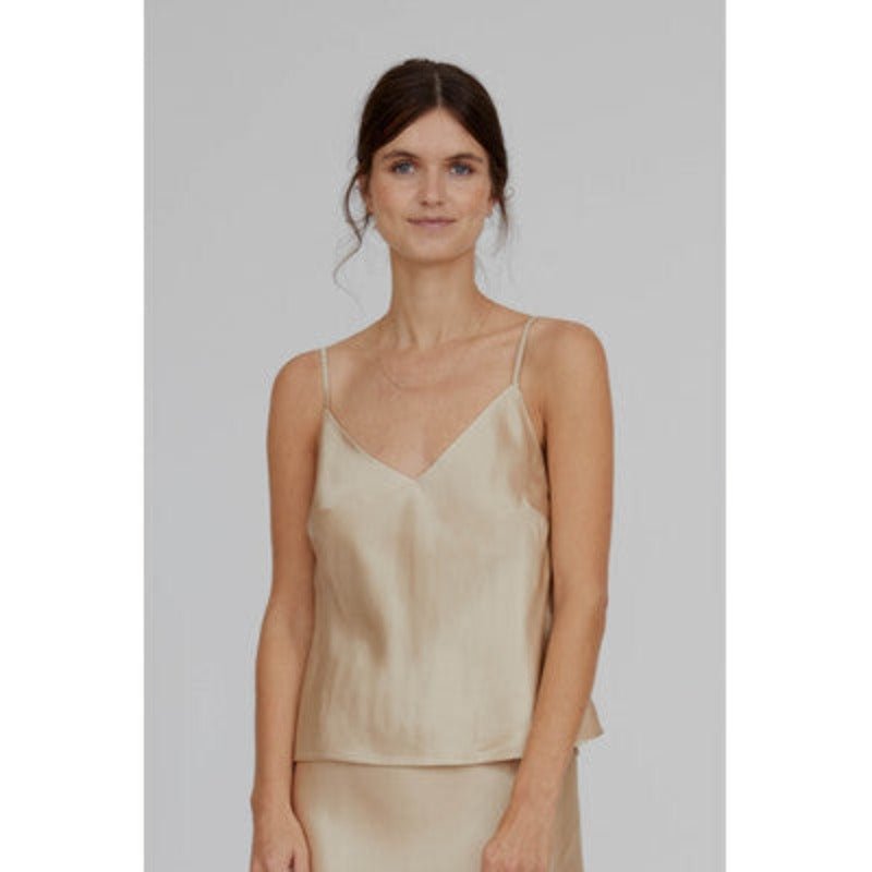 Top - Flora - Sesame | Basic Apparel - Nordic Home Living