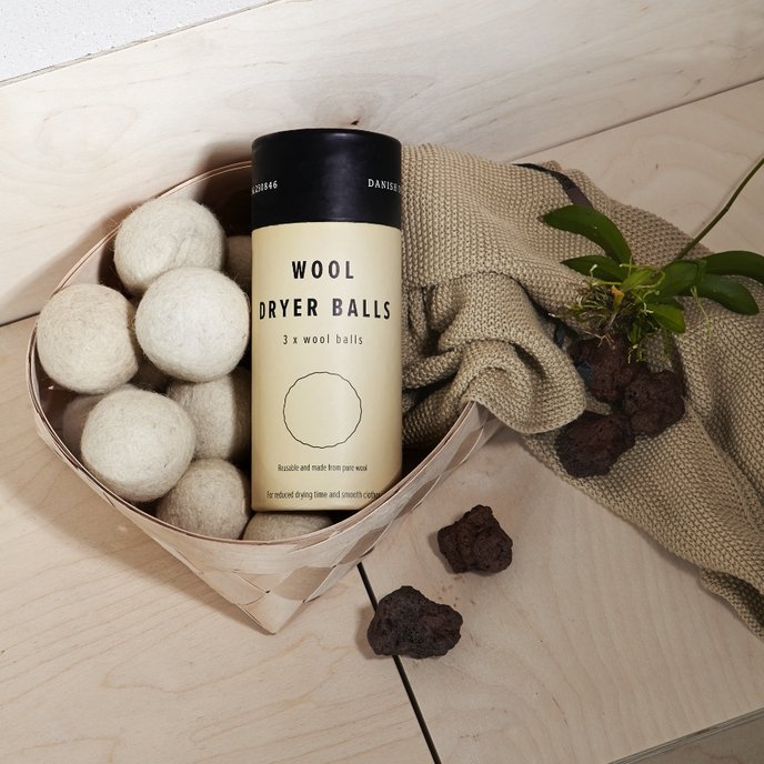 Uldbolde 3-pak | Humdakin - Nordic Home Living