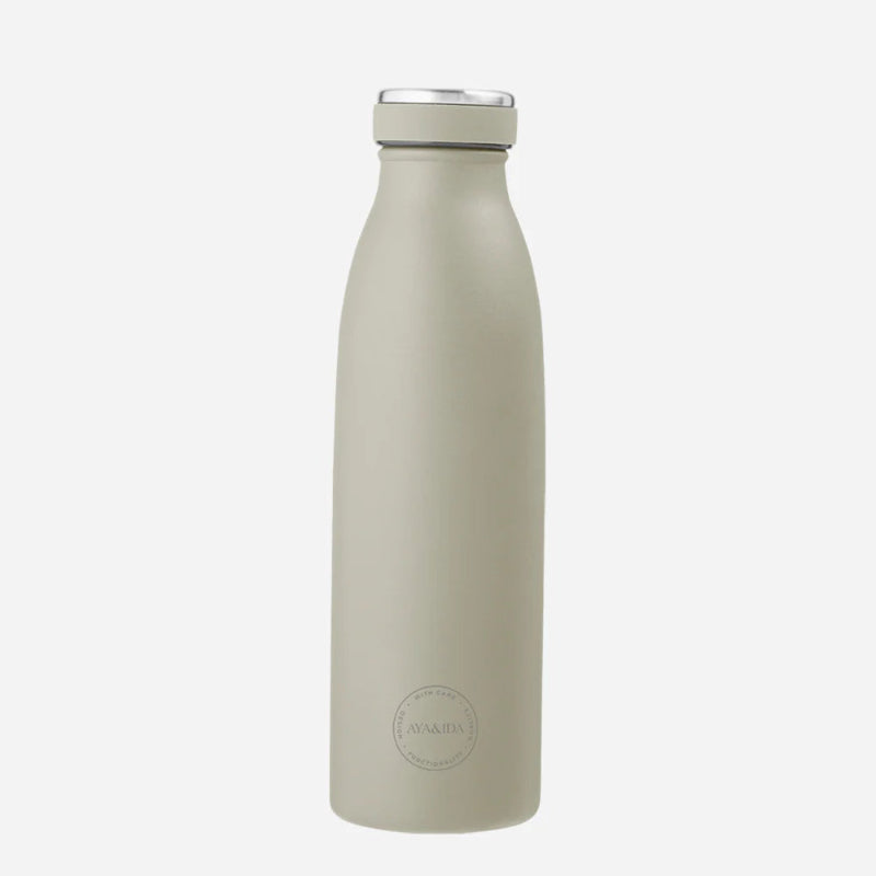 Trinkflasche 500ml - Cremebeige | AYA&amp;IDA 